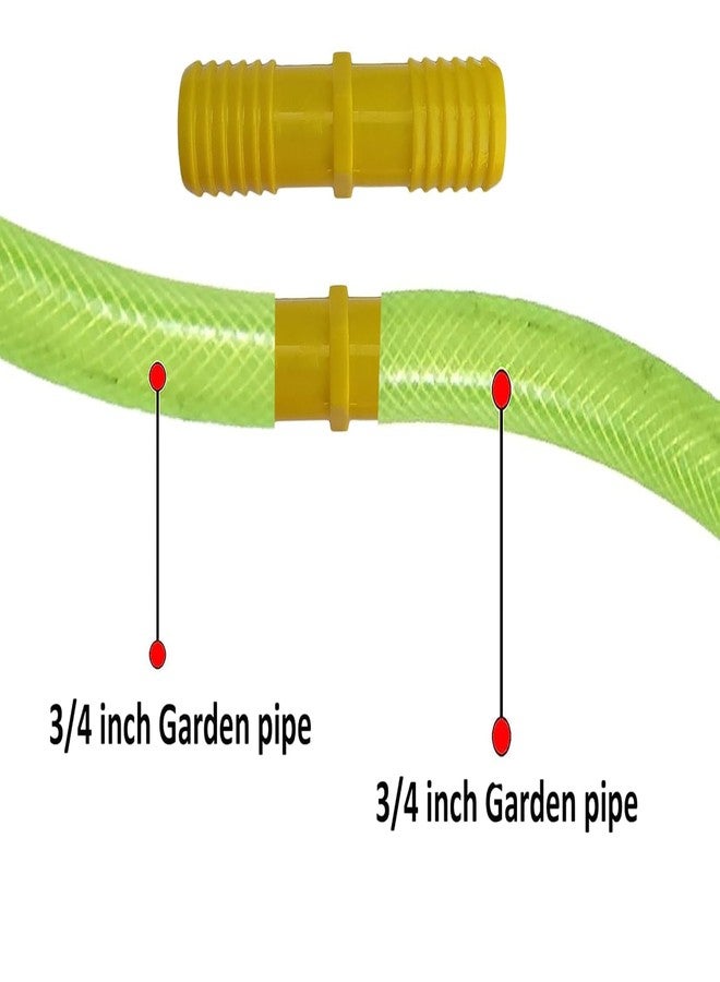ES EKSAFAR ESEKSAFAR Garden pipe jointer with Adjustable Hose clamp set for House and garden pipe (10pc 3/4"inch Garden Pipe jointer with 4 Clamp) - Image 2